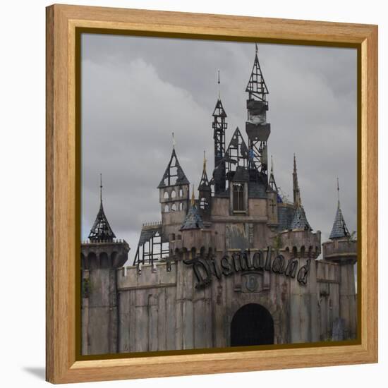 Dismal's Castle Photo-Banksy-Framed Premier Image Canvas