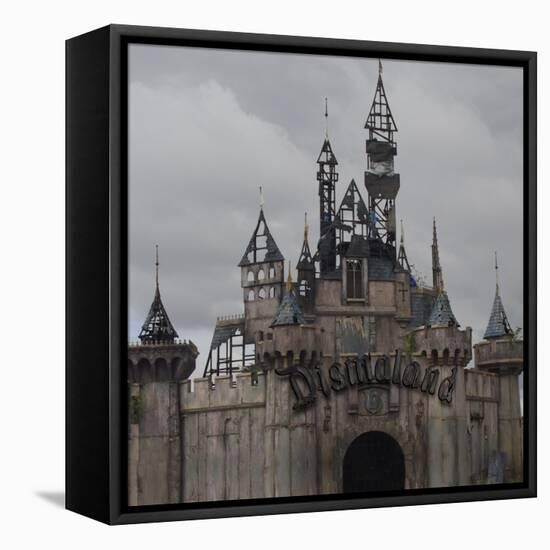 Dismal's Castle Photo-Banksy-Framed Premier Image Canvas