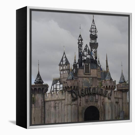 Dismal's Castle Photo-Banksy-Framed Premier Image Canvas