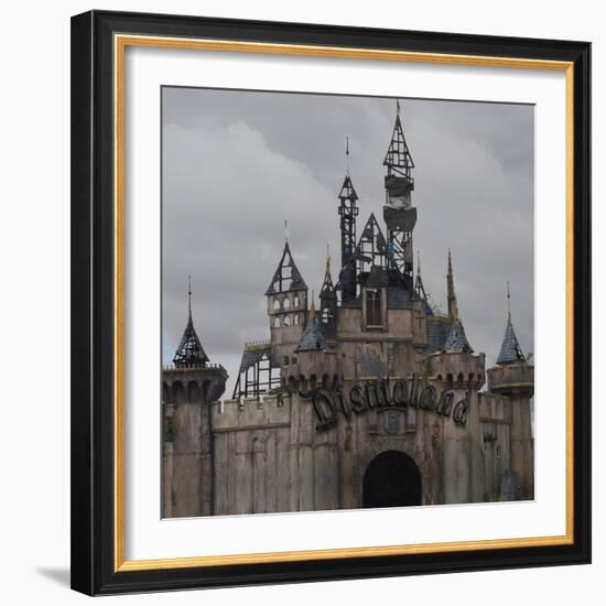 Dismal's Castle Photo-Banksy-Framed Giclee Print