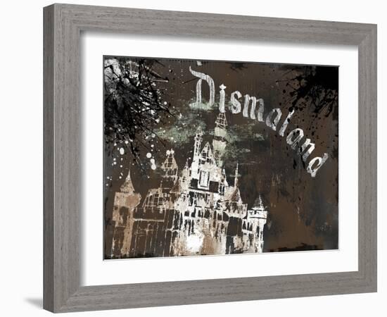 Dismal's Castle-Banksy-Framed Giclee Print