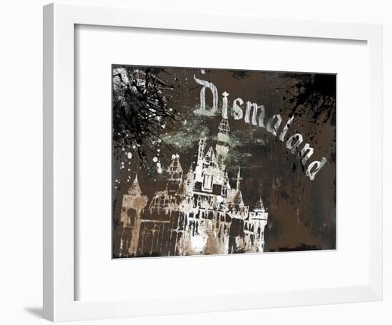 Dismal's Castle-Banksy-Framed Giclee Print