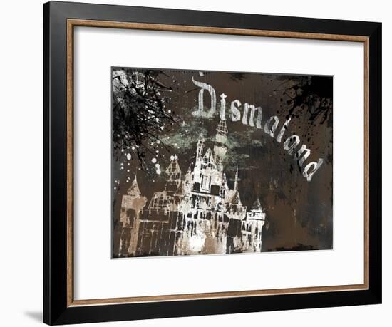 Dismal's Castle-Banksy-Framed Giclee Print