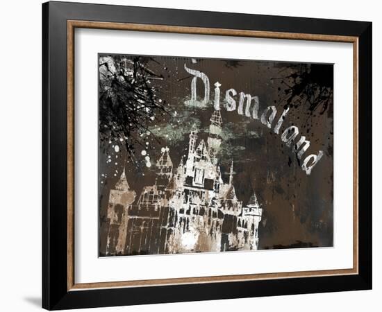 Dismal's Castle-Banksy-Framed Giclee Print