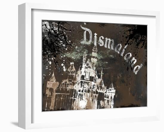 Dismal's Castle-Banksy-Framed Giclee Print