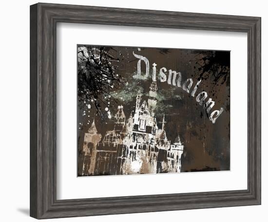 Dismal's Castle-Banksy-Framed Giclee Print