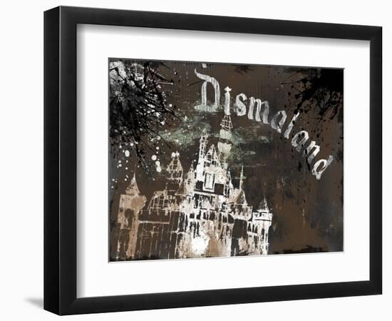 Dismal's Castle-Banksy-Framed Giclee Print