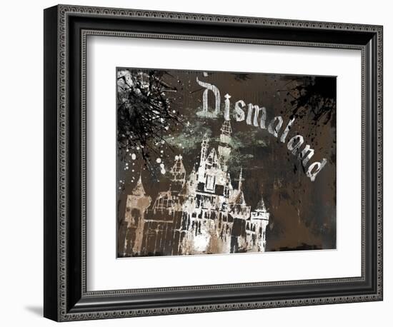 Dismal's Castle-Banksy-Framed Giclee Print