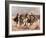 Dismounted: The 4th Troopers Moving-Frederic Sackrider Remington-Framed Giclee Print