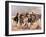 Dismounted: The 4th Troopers Moving-Frederic Sackrider Remington-Framed Giclee Print
