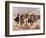 Dismounted: The 4th Troopers Moving-Frederic Sackrider Remington-Framed Giclee Print