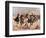 Dismounted: The 4th Troopers Moving-Frederic Sackrider Remington-Framed Giclee Print