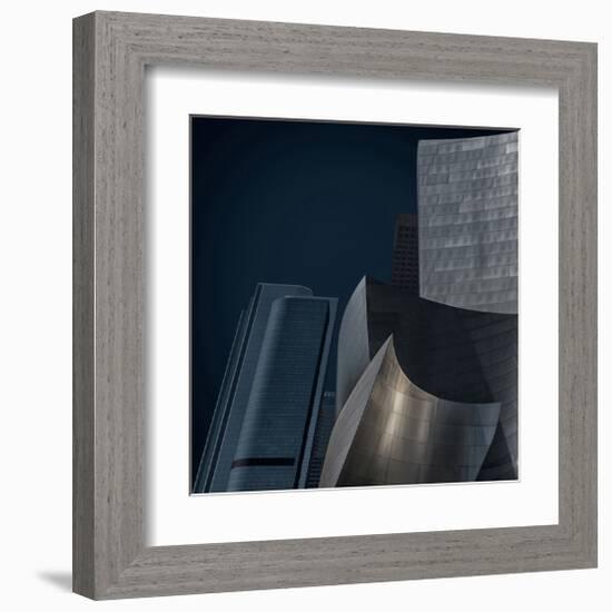 Disney Hall Los Angeles-null-Framed Art Print