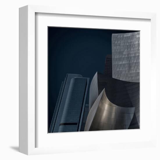 Disney Hall Los Angeles-null-Framed Art Print