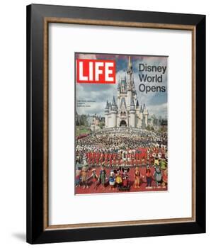 Disney World Opens, October 15, 1971-Yale Joel-Framed Photographic Print