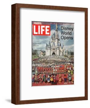 Disney World Opens, October 15, 1971-Yale Joel-Framed Photographic Print