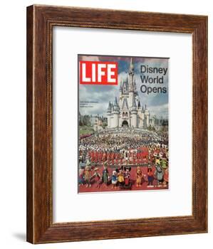 Disney World Opens, October 15, 1971-Yale Joel-Framed Photographic Print