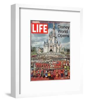 Disney World Opens, October 15, 1971-Yale Joel-Framed Photographic Print