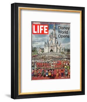Disney World Opens, October 15, 1971-Yale Joel-Framed Photographic Print