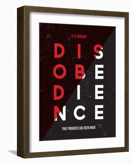 Disobedience-Kindred Sol Collective-Framed Art Print