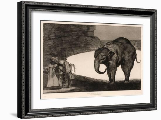 Disparate De Bestia. Otras Leyes Para El Pueblo, 1815-1819-Francisco de Goya-Framed Giclee Print