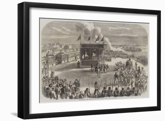 Dispatching the Mahmal, or Holy Carpet, from Cairo to Mecca-null-Framed Giclee Print