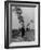 Displaced Person Returning Home from German Prison Camp, Walking Down Country Road-Ralph Morse-Framed Photographic Print