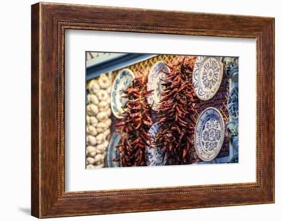 Display at Covered Market, Budapest, Hungary-Jim Engelbrecht-Framed Photographic Print