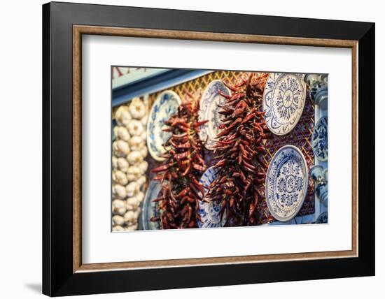 Display at Covered Market, Budapest, Hungary-Jim Engelbrecht-Framed Photographic Print