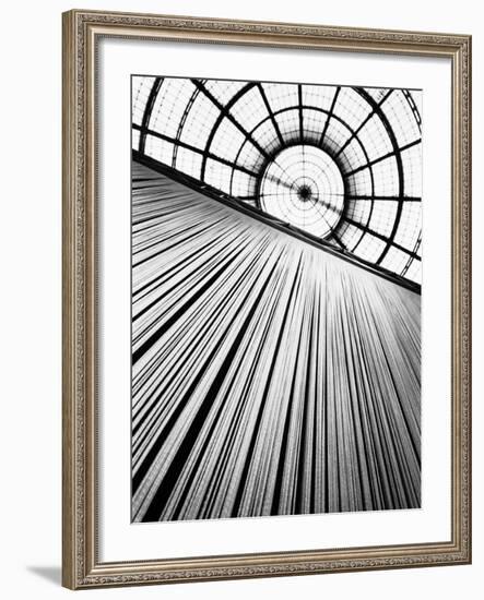 Display at the Galleria, Milano, Italy-Walter Bibikow-Framed Photographic Print