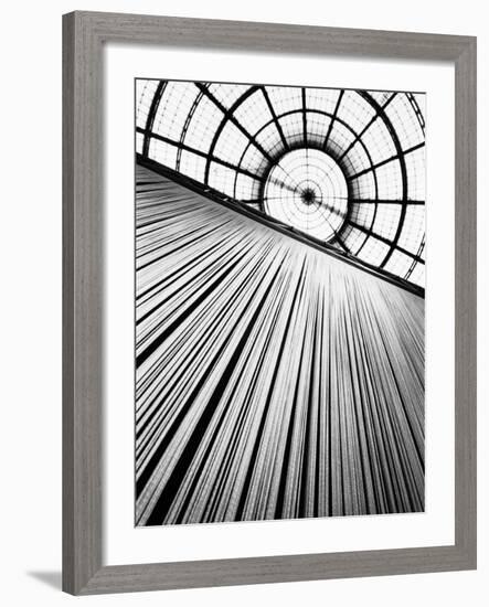 Display at the Galleria, Milano, Italy-Walter Bibikow-Framed Photographic Print