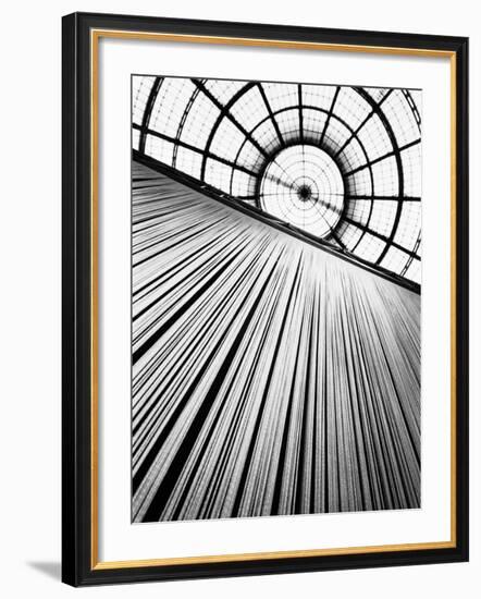 Display at the Galleria, Milano, Italy-Walter Bibikow-Framed Photographic Print