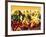 Display of Exotic Fruit with Stone Fruits, Berries and Avocados-null-Framed Photographic Print