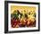 Display of Exotic Fruit with Stone Fruits, Berries and Avocados-null-Framed Photographic Print