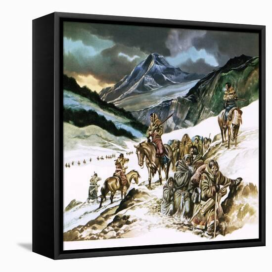 Dispossessed Red Indians-Ron Embleton-Framed Premier Image Canvas