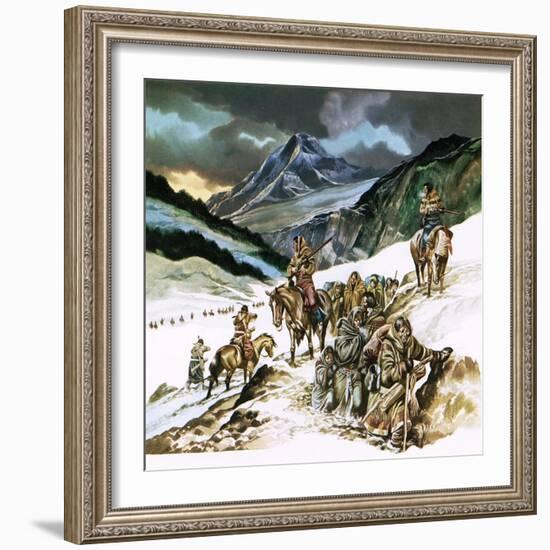 Dispossessed Red Indians-Ron Embleton-Framed Giclee Print