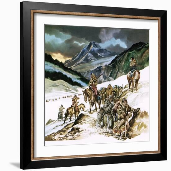 Dispossessed Red Indians-Ron Embleton-Framed Giclee Print