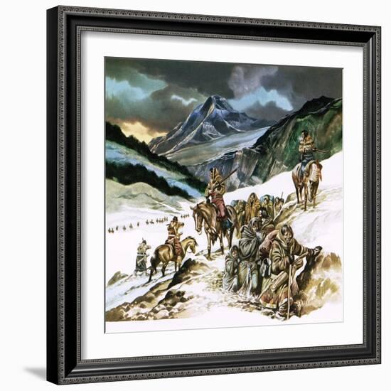 Dispossessed Red Indians-Ron Embleton-Framed Giclee Print