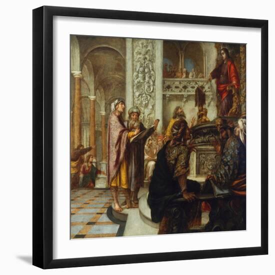 Disputation with the Doctors-Juan de Valdes Leal-Framed Giclee Print