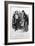 Disraeli, Cat, Bag, Lord-John Tenniel-Framed Art Print