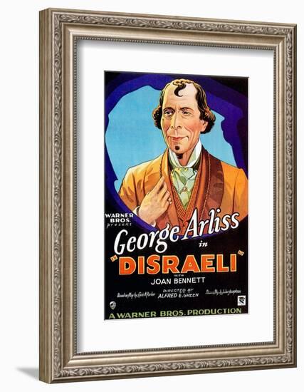 Disraeli, George Arliss, 1929-null-Framed Photo