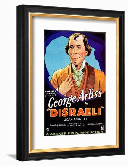 Disraeli, George Arliss, 1929-null-Framed Photo