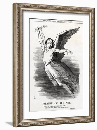 Disraeli, Paradise Peri-John Tenniel-Framed Art Print