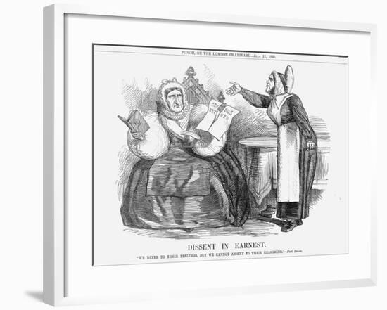 Dissent in Earnest, 1860-null-Framed Giclee Print