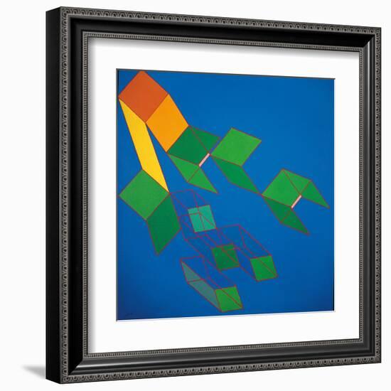 Dissipative Structures-Achille Perilli-Framed Giclee Print