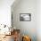 Distant Graphite-Clayton Rabo-Framed Premier Image Canvas displayed on a wall