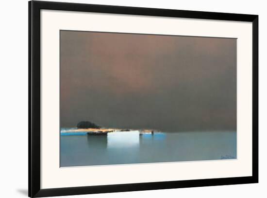 Distant Harbor-Pierre Doutreleau-Framed Art Print