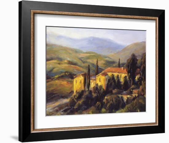 Distant Hills-M^ Downs-Framed Giclee Print