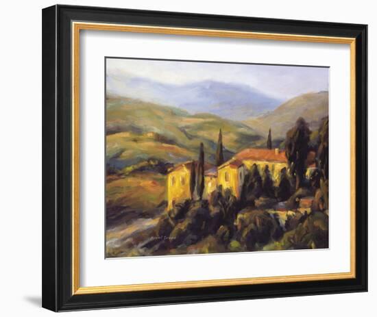 Distant Hills-M^ Downs-Framed Giclee Print