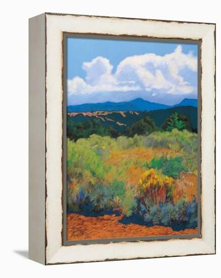 Distant Hills-Mary Silverwood-Framed Stretched Canvas